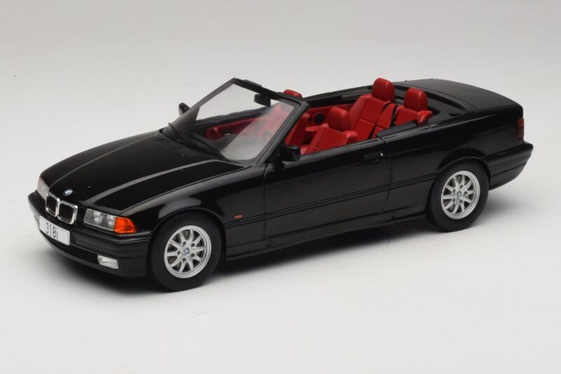 BMW 3 Series E36 Cabriolet Noir MCG 1:18 MCG18318 Métal Moulé