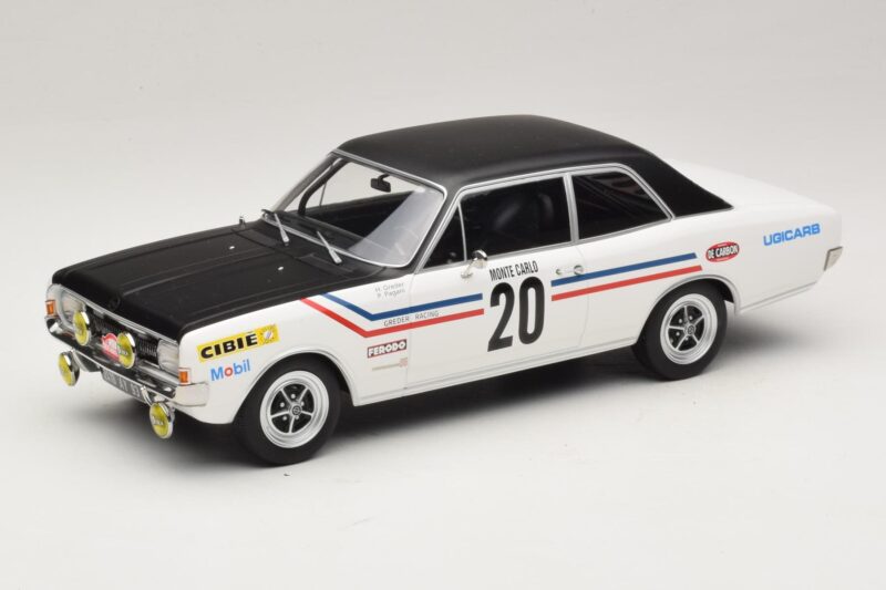 Opel Commodore A #20 H. Greder / P. Pagani Rally Monte Carlo 1971 MCG 1:18 MCG18561R Métal Moulé