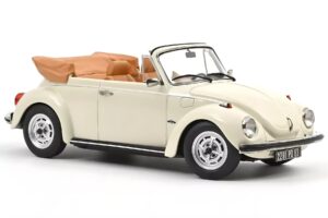 Volkswagen 1303 Cabriolet Cream White Norev 1:18 188535 Métal Moulé