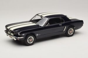 Ford Mustang Nightmist Blue Norev 1:18 182805 Métal Moulé