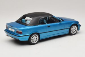 BMW 3 Series E36 Cabriolet Bleu Métallisé MCG 1:18 MCG18319 Métal Moulé — image 3 sur 7