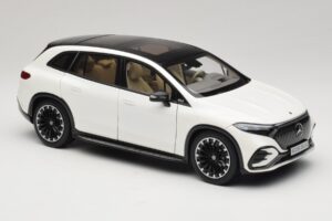 Mercedes EQS SUV X296 Manufaktur Diamond White NZG 1:18 B66960590 Métal Moulé — image 6 sur 8