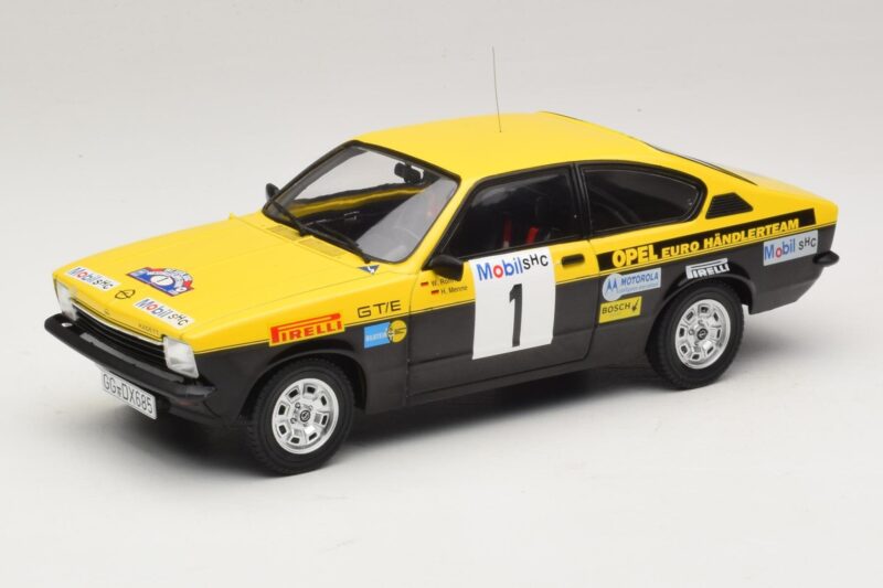 Opel Kadett C GT/E #1 W. Rohrl / H. Menne Westfalen Lippe Rally 1977 MCG 1:18 MCG18651R Métal Moulé