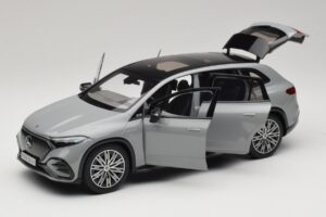 Mercedes EQS SUV X296 Manufaktur Alpine Grey NZG 1:18 B66960591 Métal Moulé — image 2 sur 8
