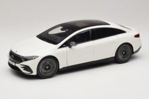 Mercedes EQS V297 Manufaktur Opalite White NZG 1:18 B66961049 Métal Moulé