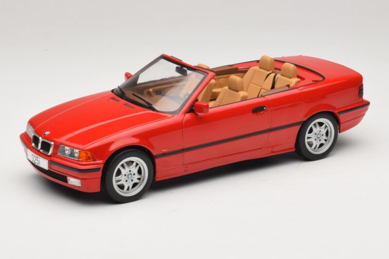 BMW 3 Series E36 Cabriolet Rouge MCG 1:18 MCG18317 Métal Moulé