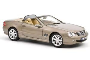 Mercedes SL500 R230 Travertine Beige Norev 1:18 183843 Métal Moulé