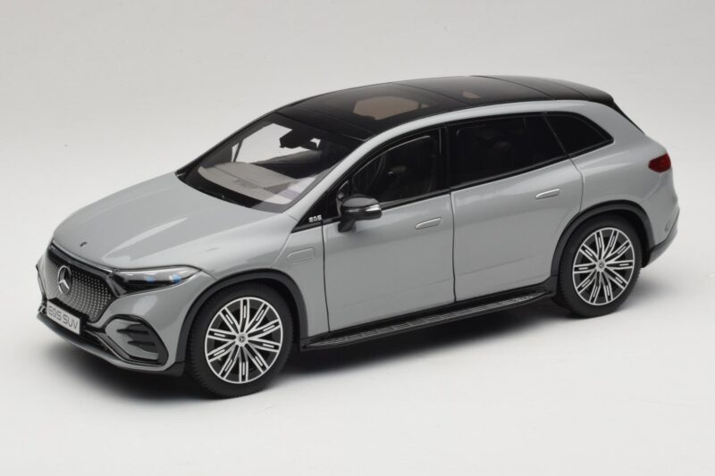Mercedes EQS SUV X296 Manufaktur Alpine Grey NZG 1:18 B66960591 Métal Moulé