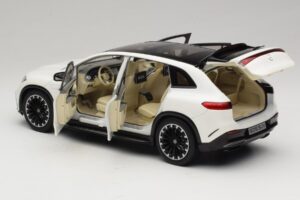 Mercedes EQS SUV X296 Manufaktur Diamond White NZG 1:18 B66960590 Métal Moulé — image 5 sur 8