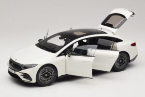 Mercedes EQS V297 Manufaktur Opalite White NZG 1:18 B66961049 Métal Moulé — image 2 sur 8