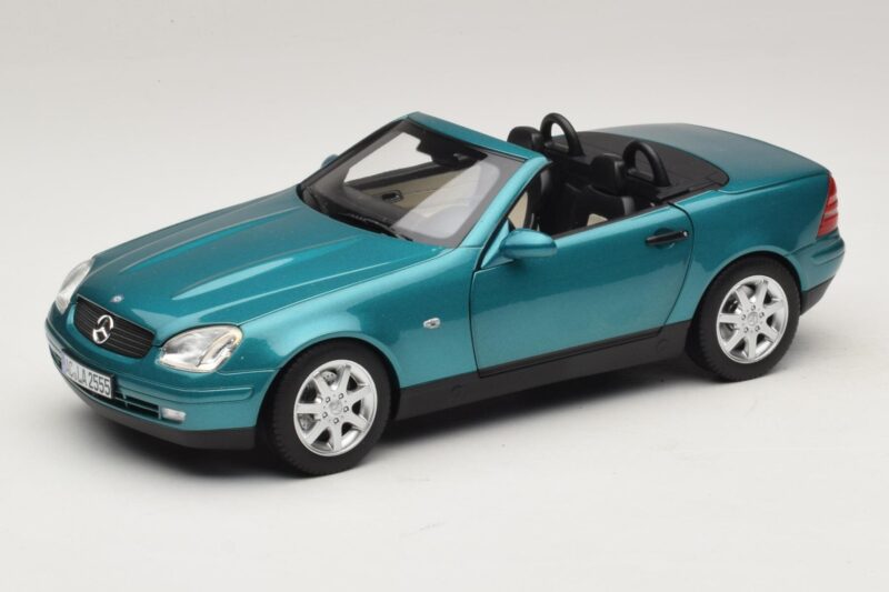Mercedes SLK R170 Vivianite Green Norev 1:18 183021 Métal Moulé