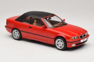 BMW 3 Series E36 Cabriolet Rouge MCG 1:18 MCG18317 Métal Moulé — image 5 sur 7
