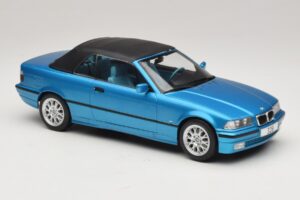 BMW 3 Series E36 Cabriolet Bleu Métallisé MCG 1:18 MCG18319 Métal Moulé — image 5 sur 7