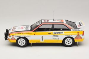 Audi Quattro #1 W. Rohrl / C. Geistdorfer Rally Monte Carlo Winner 1984 Minichamps 1:18 A5-5894 Métal Moulé — image 3 sur 6