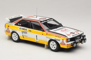 Audi Quattro #1 W. Rohrl / C. Geistdorfer Rally Monte Carlo Winner 1984 Minichamps 1:18 A5-5894 Métal Moulé — image 4 sur 6