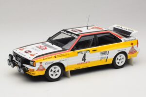 Audi Quattro A2 #4 W. Rohrl / C. Geistdorfer Rally Portugal 1984 Minichamps 1:18 153841104 Métal Moulé