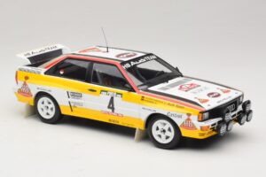 Audi Quattro A2 #4 W. Rohrl / C. Geistdorfer Rally Portugal 1984 Minichamps 1:18 153841104 Métal Moulé — image 4 sur 6