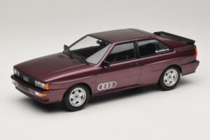 Audi Quattro Purple Metallic Minichamps 1:18 155016125 Métal Moulé