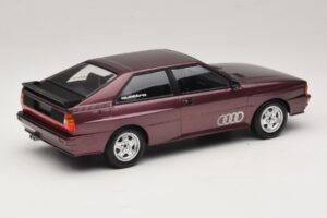 Audi Quattro Purple Metallic Minichamps 1:18 155016125 Métal Moulé — image 2 sur 6