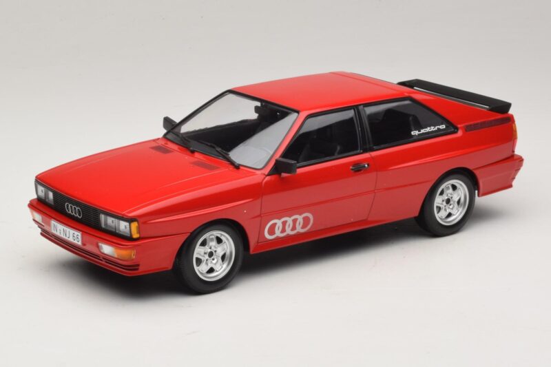 Audi Quattro Rouge Édition Concessionnaire Minichamps 1:18 A5-5893 Métal Moulé