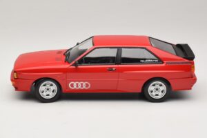 Audi Quattro Rouge Édition Concessionnaire Minichamps 1:18 A5-5893 Métal Moulé — image 3 sur 6
