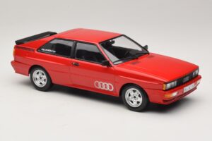 Audi Quattro Rouge Édition Concessionnaire Minichamps 1:18 A5-5893 Métal Moulé — image 4 sur 6