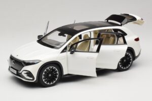 Mercedes EQS SUV X296 Manufaktur Diamond White NZG 1:18 B66960590 Métal Moulé — image 2 sur 8