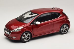 Peugeot 208 GTI Rubis Red Norev 1:18 184700 Métal Moulé