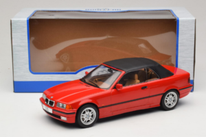 BMW 3 Series E36 Cabriolet Rouge MCG 1:18 MCG18317 Métal Moulé — image 7 sur 7