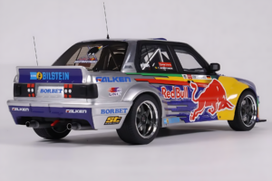 BMW E30 V8 #229 E. Hountondji Red Bull Driftbrothers Drift 2023 Bleu Otto 1:18 OT486 Résine — image 2 sur 5