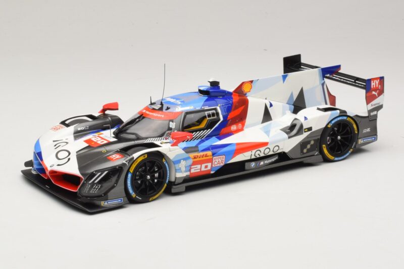 BMW M Hybrid V8 LMDh #20 V. Rossi Bahrain Test 2024 Minichamps 1:18 155242046 Métal Moulé