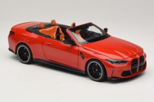 BMW M4 G83 Cabriolet Red Metallic Minichamps 1:18 110021030 Métal Moulé — image 6 sur 8