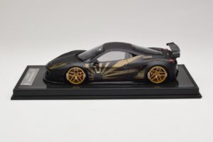 Ferrari 458 LB Works Matt Black BBA 1:18 REMC037 Résine