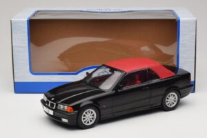 BMW 3 Series E36 Cabriolet Noir MCG 1:18 MCG18318 Métal Moulé — image 7 sur 7