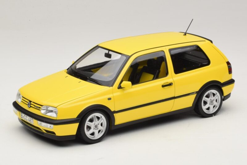 Volkswagen Golf GTI Mk3 Color Concept Jaune Norev 1:18 188507 Métal Moulé
