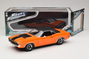 Dodge Challenger R/T Fast & Furious Darden's Car Greenlight 1:18 12846 Métal Moulé — image 8 sur 8
