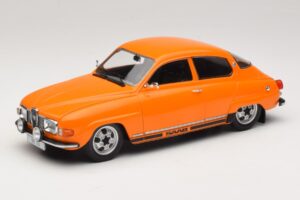 Saab 96 V4 Orange MCG 1:18 MCG18654 Métal Moulé