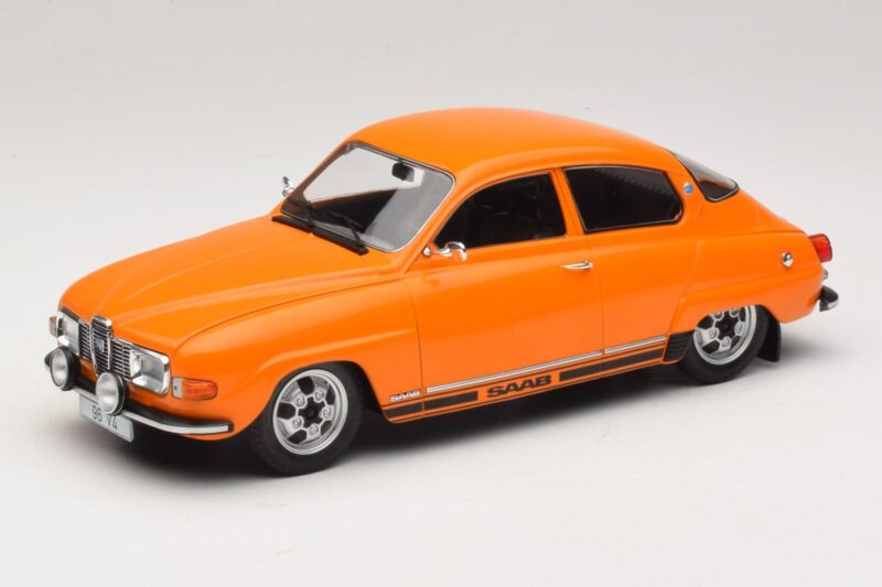 Saab 96 V4 Orange MCG 1:18 MCG18654 Métal Moulé