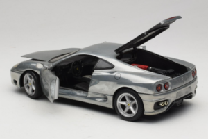 Ferrari 360 Modena Argent Chromé Hot Wheels 1:18 27774 Métal Moulé — image 5 sur 8