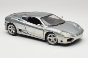 Ferrari 360 Modena Argent Chromé Hot Wheels 1:18 27774 Métal Moulé — image 6 sur 8
