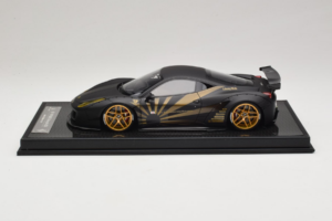 Ferrari 458 LB Works Matt Black BBA 1:18 REMC037 Résine