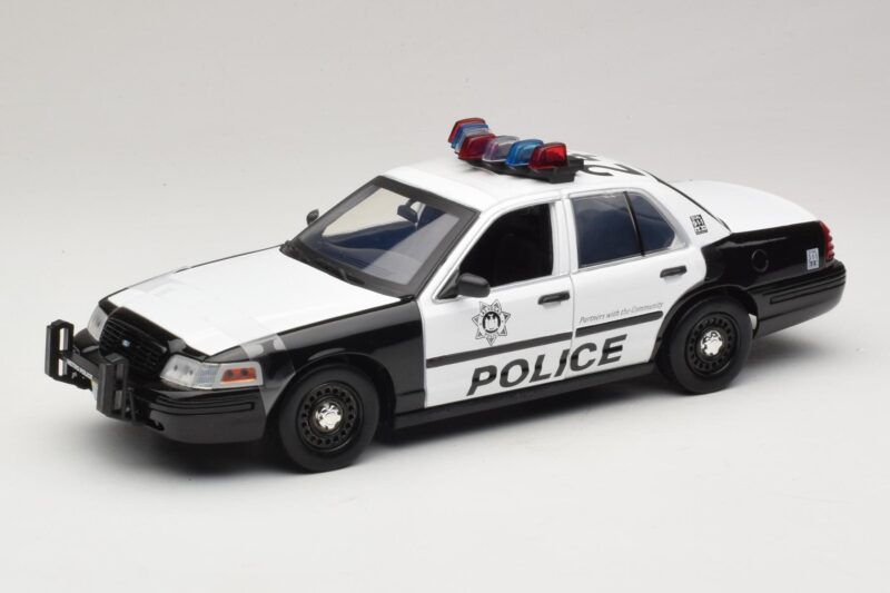 Ford Crown Victoria Police Interceptor The Hangover Movie Greenlight 1:18 12911 Métal Moulé
