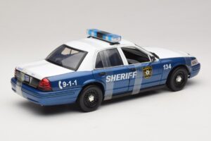 Ford Crown Victoria Police Interceptor The Walking Dead Greenlight 1:18 12957 Métal Moulé — image 2 sur 6