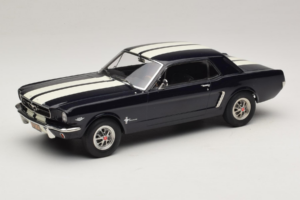 Ford Mustang Nightmist Blue Norev 1:18 182805 Métal Moulé