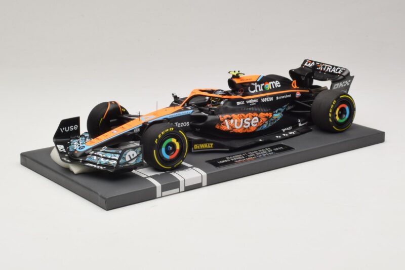 McLaren MCL36 #4 L. Norris Abu Dhabi GP 2022 Minichamps 1:18 537224004 Résine