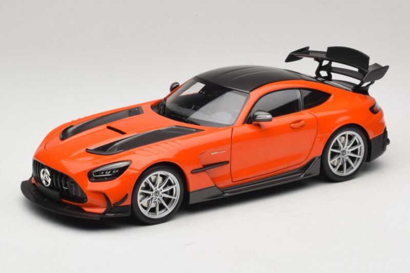 Mercedes AMG GT Black Series C190 Orange avec Jantes Argent Minichamps 1:18 110032024 Métal Moulé