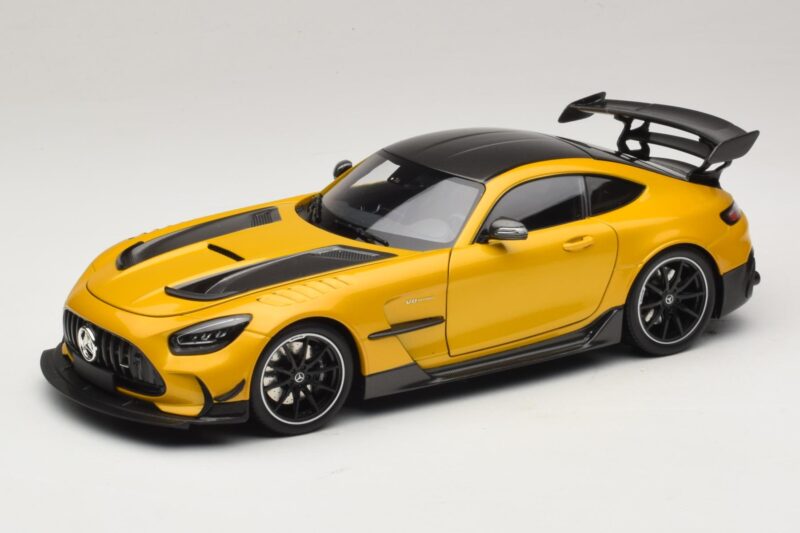 Mercedes AMG GT Black Series C190 Solarbeam Yellow Metallic Minichamps 1:18 110032021 Métal Moulé