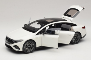 Mercedes EQS V297 Manufaktur Opalite White NZG 1:18 B66961049 Métal Moulé — image 2 sur 8