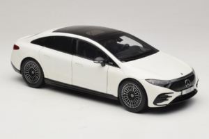 Mercedes EQS V297 Manufaktur Opalite White NZG 1:18 B66961049 Métal Moulé — image 6 sur 8