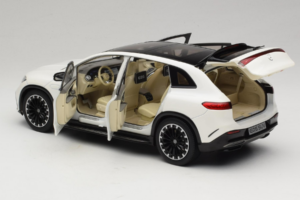Mercedes EQS SUV X296 Manufaktur Diamond White NZG 1:18 B66960590 Métal Moulé — image 5 sur 8